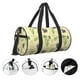 thumbnail image 3 of Fotbe Green And Purple Grapes Bolsa Deportiva de Lona Plegable con Estampado, Bolsa de Gimnasio con Bolsillo Seco/Húmedo, Bolsa de Viaje Ultraligera de Gran Capacidad, 3 of 6