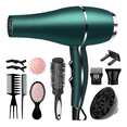 thumbnail image 1 of Secadora De Cabello Profesionalsecadora Con Difusor 11 En 1 Xtellar verde, 1 of 4