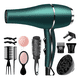 thumbnail image 1 of Secadora De Cabello Profesionalsecadora Con Difusor 11 En 1 Xtellar verde, 1 of 4