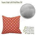 thumbnail image 4 of Majestic Home Goods Pillow 24x24 Ikat Dot Orange, 4 of 4