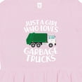 thumbnail image 4 of Inktastic Just a Girl Who Loves Garbage Trucks Girls Toddler Dress, 4 of 5