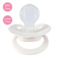 thumbnail image 3 of Chupete Somniumnight para adultos, tamaño grande, silicona, blanco, con funda, 3 of 6