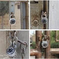 thumbnail image 4 of Speravity Rotary Padlock Zinc Alloy Digital Code Cabinet Portable Anti-theft Lock Locks Padlocks Password Combination Security Lightweight Type3 NO3 Speravity TO001961-00, 4 of 6