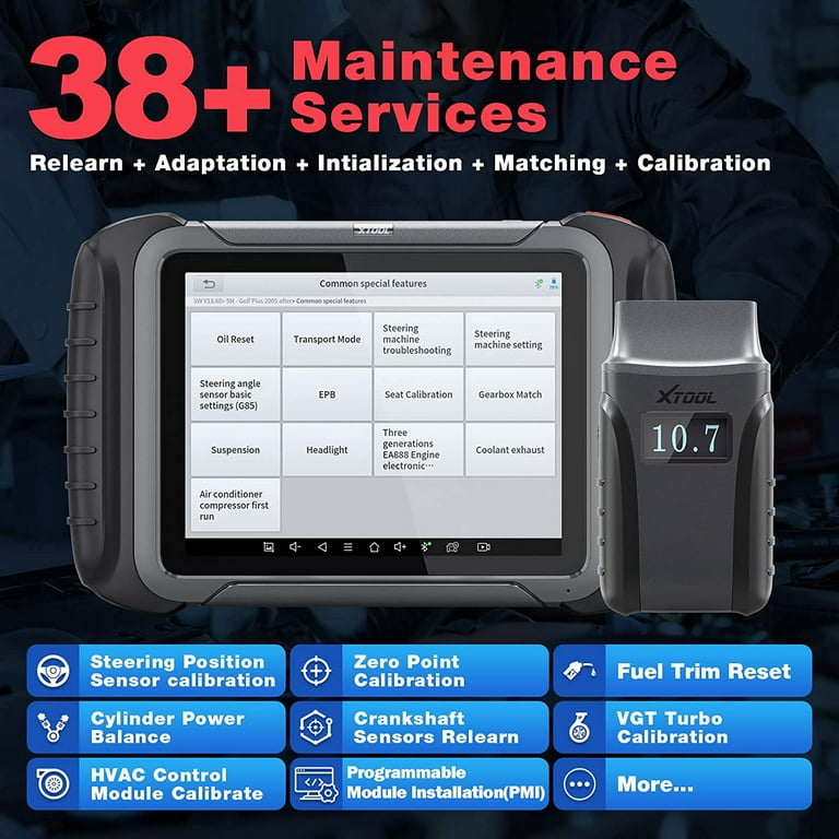 2024 Xtool D8 Bi-Directional OBD2 Car Diagnostic Scanner CAN FD ECU Coding  38+ Service Functions