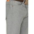 thumbnail image 2 of Levi's Men's 501 Original Fit Straight Leg Jeans Silver 38W x 40L  US, 2 of 4