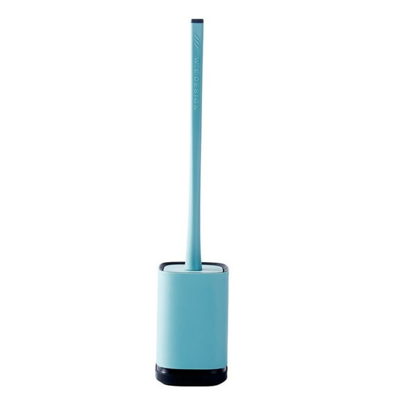 Fufafayo Toilet Brush, Toilet Bowl Cleaner, TPR Brush with Base, Bathroom Cleaning Brush, Compact Toilet Scrubber for Bathroom Cleaning, Home Hygiene