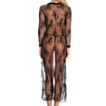 thumbnail image 4 of HUPOM Panties for Women Sexy Mid Waist Pull-On Jumpsuit Sleep Bodysuit on Clearance Black Size M, 4 of 4