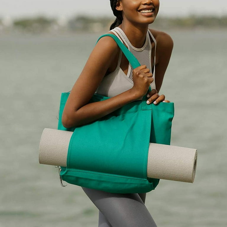 Canvas yoga mat bag hotsell