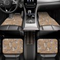 thumbnail image 7 of Zufioo Cactus Alpaca Print Car Floor Mats Four-piece Set, Car Interior Accessories - Corrosion-resistant, Non-Slip, Suitable for Cars, Trucks, Vans, 7 of 7