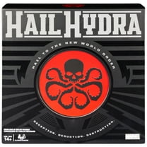 Marvel, Hail Hydra Superhero Board Game Black Panther Hulk Captain America Red Skull Black Widow Spiderman, for Adults and Teens Ages 14 and up