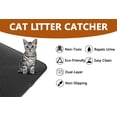 thumbnail image 5 of Tapis pour chat double structure litière litière tapis sous-couche pour litière, 5 of 5
