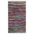 thumbnail image 5 of SAFAVIEH Rag Dania Striped Cotton Area Rug, Multi, 2'6" x 4', 5 of 11