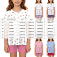 thumbnail image 3 of 13-14 Years Teen Infant Toddler Baby Girl Fall Outfit Long Sleeve Pullover Sweatshirt Top and Pants Set 2Pcs Clothes Set Short Sleeve Graphic T Shirt Shorts Outfit Set Girls Pink Tracksuit, 3 of 9