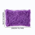 thumbnail image 3 of Tuvgenk Stretchable Halloween Spider Web 78x39 Inch Cotton Mesh Decor with 20 Plastic Spiders for Indoor Outdoor Party Scene Display Purple, 3 of 6