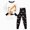 R121-White, variant on NOLDARES Toddler Boys Pajamas 2 Piece Long Sleeve Pjs Set Cotton Kids Fall Winter Sleepwear 6-12 Months 12-24 Months 2t 3t 4t 5t 6t 7t 8t 9t Children,White,7-8 Y