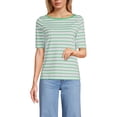 thumbnail image 3 of Lands' End Women's Supima Cotton T-shirt, 3 of 3