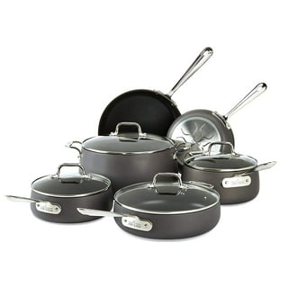 iMounTEK Pots and Pans Set Tri-Ply Clad Stainless Steel Heat Induction Pot  Pans Set Dishwasher Safe Saucepan