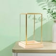 thumbnail image 4 of Glass Display Case Decorative Cuboid Antique Artwork Showcase S, 4 of 7