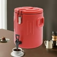 thumbnail image 3 of Insulated Beverage Dispenser 4.09Gal, Hot and Cold Drink Dispenser with Stainless Steel Interior, Lid and Spout, 6-8 Hour Portable Water Cooler Jug for Restaurant,Camping,Party,Sports, 3 of 13