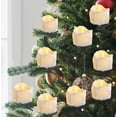 thumbnail image 1 of Clearance! 9Pcs Candle Light LED Candle Decorations LED Decor LED Candles with Clip LED Candles Candle Wick Clips Decorative Lamps LED Candle Lamps Decora, 1 of 8