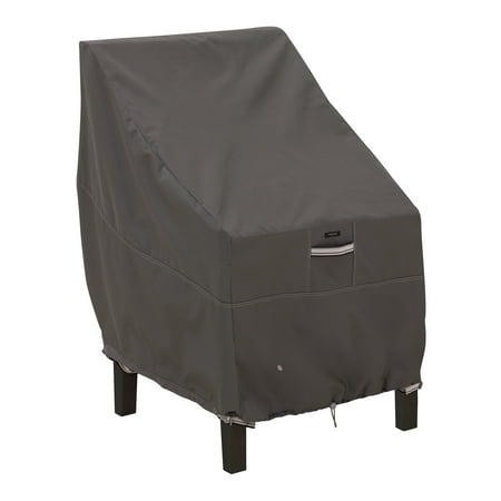 Classic Accessories Ravenna® High Back Patio Chair Cover - Premium Outdoor Furniture Cover with Water Resistant Fabric (55-144-015101-EC)