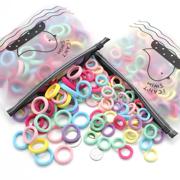 50/100pcs/set Small Ellastic Hairbands Colorful Rubber Band Headwear Baby Girls Children Ponytail Holder Gum For Hair Tie50pcs7 He Qiyong unisex