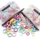 thumbnail image 1 of 50/100pcs/set Small Ellastic Hairbands Colorful Rubber Band Headwear Baby Girls Children Ponytail Holder Gum For Hair Tie50pcs7 He Qiyong unisex, 1 of 1