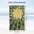 thumbnail image 4 of Yibo Cactus Theme Pattern Bath Towel Quick Dry Pool Towel Ultra Absorbent Towel Lightweight for Bathroom Outdoor Swimming, 4 of 9