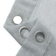 thumbnail image 2 of Set of Two 84"  Silver Solid Grommet Window Panels, 2 of 3