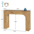 thumbnail image 2 of 63 Inch Wooden Farmhouse Console Table - Behind Couch Sofa Table, Entryway Accent Furniture for Living Room/Foyer, 2 of 8