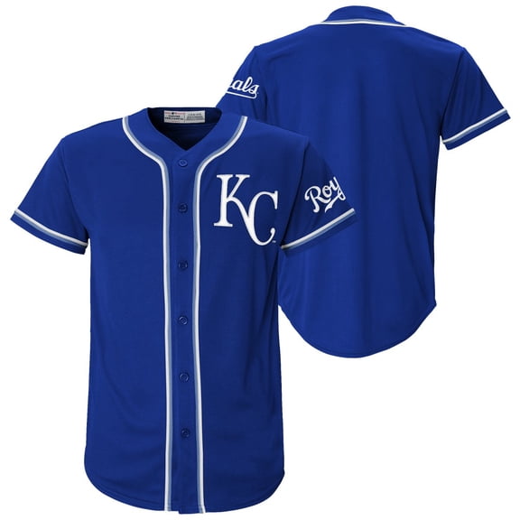 MLB Kansas City Royals Youth Primary Color Synthetic Jersey