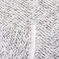 thumbnail image 5 of SAFAVIEH Nantucket Noelle Geometric Chevron Area Rug, Charcoal, 8' x 10', 5 of 8