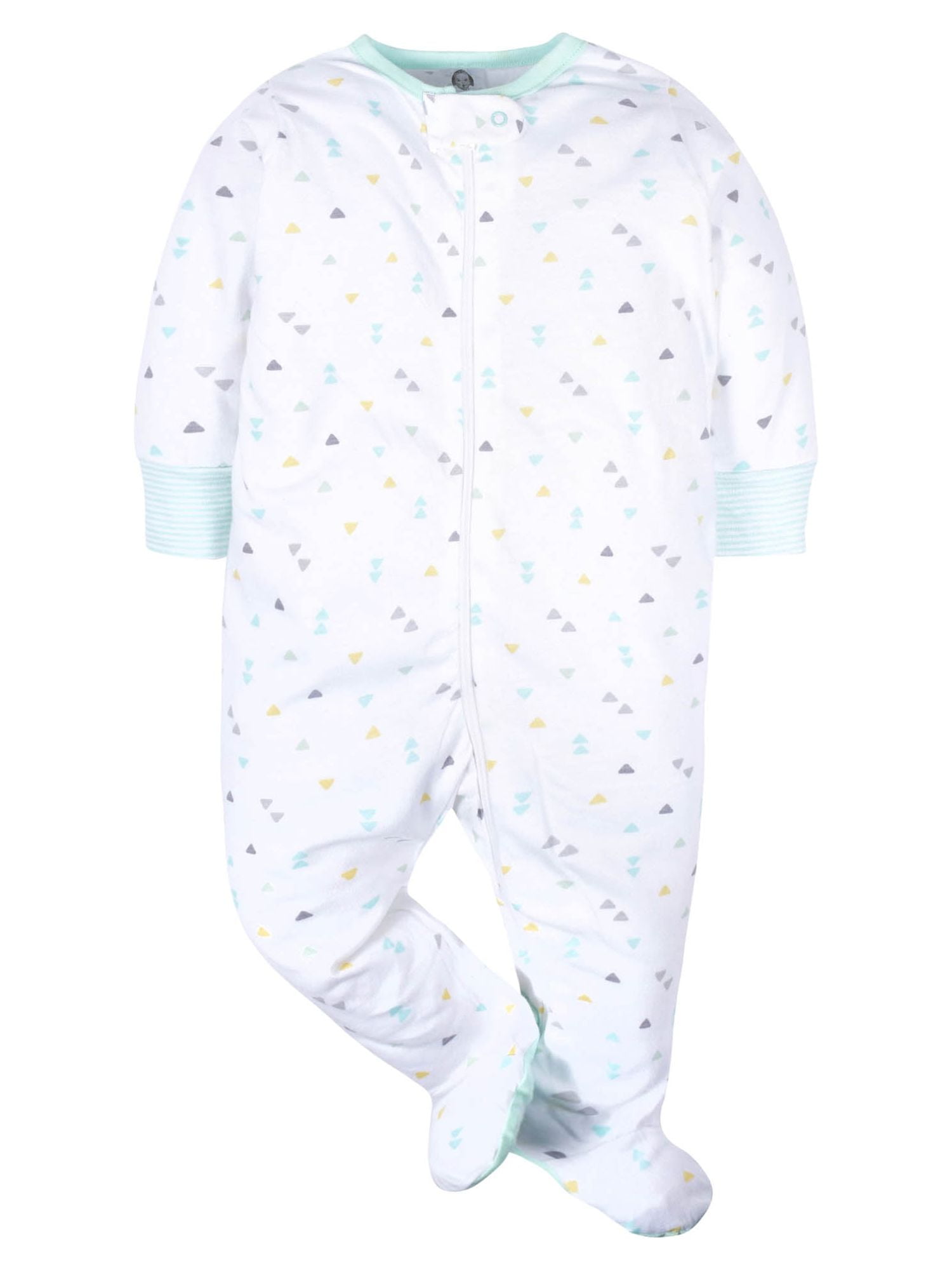 Gerber Baby Boy or Girl Gender Neutral Sleep 'n Play Footed Pajamas, 4-Pack
