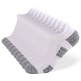 thumbnail image 1 of Calcetines Paquete de 10 calcetines para correr para hombres y mujeres calcetines tobilleros atléticos transpirables acolchados calcetines de corte bajo para deportes al aire libre senderismo y correr, 1 of 7