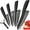 Black, variant on Ceramic Knives Kitchen 6-inch Chef Knife Paring Knife Set with Covers Rust Proof Fruit Vegetable Cooking Tool, 3" 4" 5" Black Knife Set