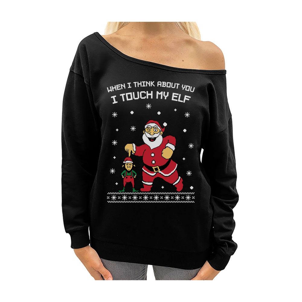 Tstars Womens Ugly Christmas Sweater I 