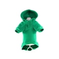 thumbnail image 3 of Pet Life ® LED Lighting 'Cool Santa Shades' Hooded Dog Costume Sweater w/ Included Batteries, 3 of 4
