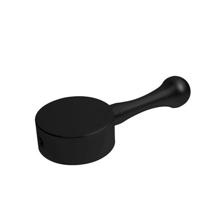 

Steam Lever Steam Rotary Button Lever Strong Rust Resistance Easy to Install Solid Replacement Hot Water Easily Lever for 878 Barista Gift Black