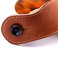 thumbnail image 5 of Guitar Accessories Thick Genuine Leather Electric Bass Guitar Strap Adjustable cowhide3704, 5 of 6