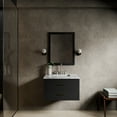 thumbnail image 2 of Castor 30 in W Black Single Bath Vanity, 2 of 11