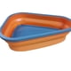 thumbnail image 3 of Caja de pizza de silicona Caja de pizza triangular plegable reutilizable con lonchera Lonchera calentable, 3 of 5