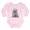 Petal Pink, variant on CafePress - Puli Dog Long Sleeve Infant Bodysuit - Long Sleeve Cotton Baby Bodysuit
