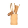 thumbnail image 1 of Juego de 6 utensilios para la del té chino, herramientas de té de bambú, accesorios para hacer té de Kung Fu para familiares, amigos, Sunnimix Utensilios de ceremonia, 1 of 8