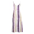 thumbnail image 4 of Erwazi Women's Summer Floral Print Maxi Dresses Sleeveless Spaghetti Strap V Neck Casual Dress, 4 of 5