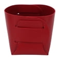 thumbnail image 2 of Nail Tool Holder, Case Nail Tool Container PU Storage Pure Color  For Nail Polish Red,Grey, 2 of 8