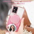 thumbnail image 5 of Kickstand Case for Vivo S10 Cover Soft TPU Silicone Phone Case with Luxury Magnetic Mirror Stand Shell for Women Men Anti-Fall Protective Cover Compatible with Vivo S10 Case, 5 of 7