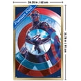 thumbnail image 3 of Marvel Captain America: Brave New World - Shield Wall Poster, 22.375" x 34" Framed, 3 of 5