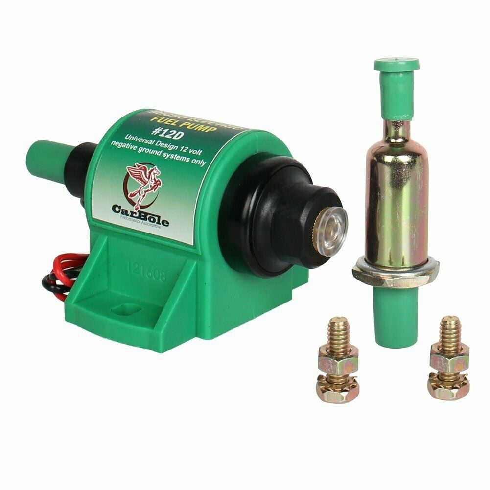 Electric Diesel Fuel Pump 12V Petrol 35GPH 47psi Low Pressure 5/16