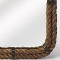 thumbnail image 2 of Butler  Darby Brown Rope Rectangular Wall Mirror, 2 of 2