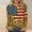 Green, variant on Cavosen Patriotic Tops for Women Independence Day 3/4 Sleeve Round Neck T Shirts American Flag Graphic Tops Lady XL 4th of July Casual T Shirts Red White and Blue Tunic Tees Patriotic Blouses